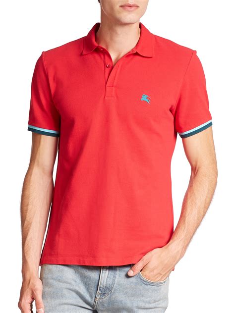 burberry brit belville polo|Burberry Polo Shirts for Men .